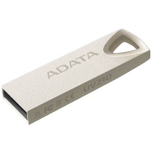 Memorie USB A-DATA Flash Drive UV210, 8GB, USB 2.0, Metalic