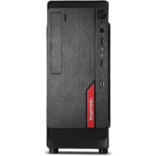 Carcasa Segotep AND Mini, MiniTower, Sursa 350W, Negru/Rosu