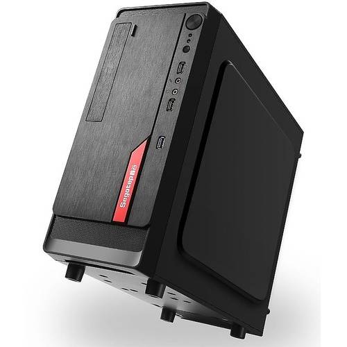 Carcasa Segotep AND Mini, MiniTower, Sursa 350W, Negru/Rosu