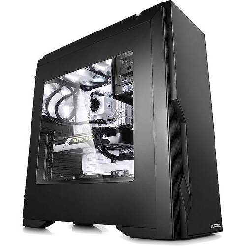 Carcasa Deepcool Dukase V2, MiddleTower, Fara sursa, Negru