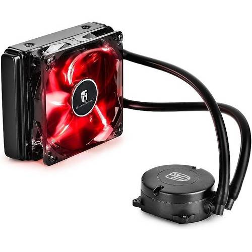 Cooler CPU, racire cu lichid  - AMD / Intel, Deepcool Maelstrom 120T Red
