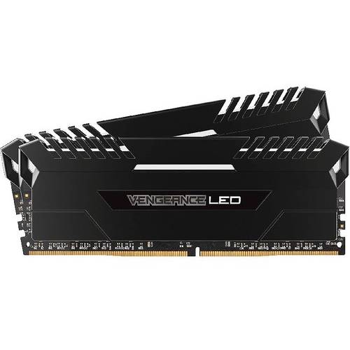 Memorie Corsair Vengeance White LED, 16GB, DDR4, 3000MHz, CL15, 1.35V, Kit Dual Channel