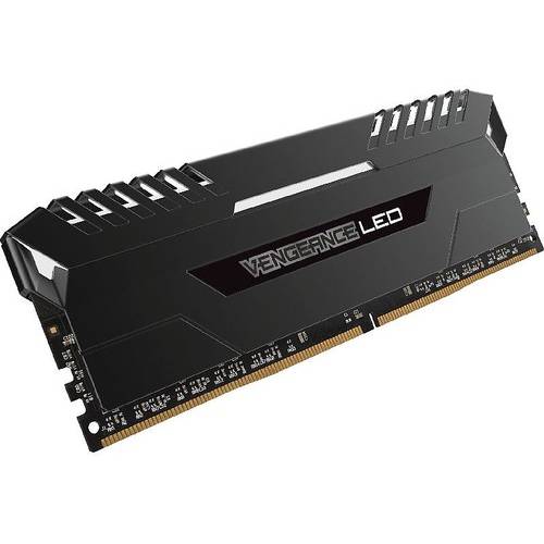 Memorie Corsair Vengeance White LED, 16GB, DDR4, 3000MHz, CL15, 1.35V, Kit Dual Channel