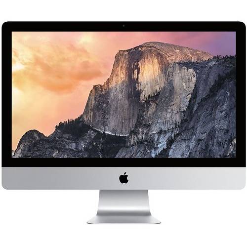 All in One PC Apple iMac, 27'' 5K UHD+ Retina Display, Core i5 3.2GHz, 8GB DDR3, 1TB HDD, Radeon R9 M380 2GB, Wi-Fi, Mac OS X El Capitan, Argintiu