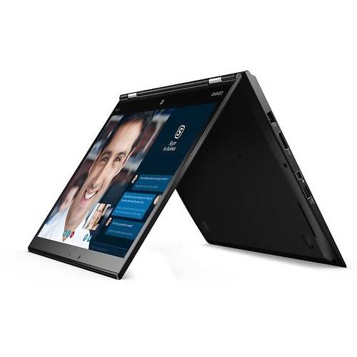 Laptop Lenovo ThinkPad X1 Yoga, 14.0'' WQHD Touch, Core i7-6500U 2.5GHz, 8GB DDR3, 256GB SSD, Intel HD 520, FingerPrint Reader, Win 10 Pro 64bit, Negru