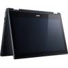 Laptop Acer Chromebook R11 C738T-C17E, 11.6'' HD Touch, Celeron N3050 1.6GHz, 2GB DDR3, 32GB eMMC, Intel HD Graphics, Chrome OS, Negru