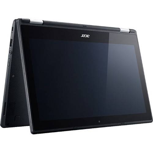 Laptop Acer Chromebook R11 C738T-C17E, 11.6'' HD Touch, Celeron N3050 1.6GHz, 2GB DDR3, 32GB eMMC, Intel HD Graphics, Chrome OS, Negru