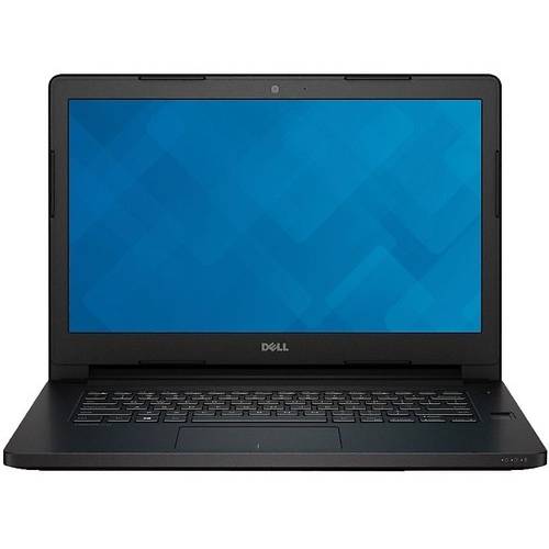 Laptop Dell Latitude 3460, 14.0'' HD, Core i5-5200U 2.2GHz, 4GB DDR3, 500GB HDD, Intel HD 5500, Linux, Negru