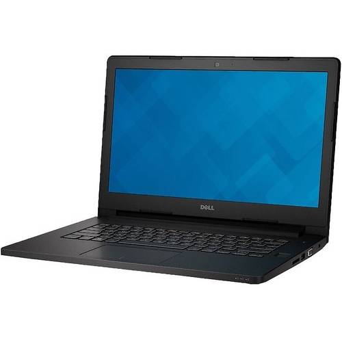 Laptop Dell Latitude 3460, 14.0'' HD, Core i5-5200U 2.2GHz, 4GB DDR3, 500GB HDD, Intel HD 5500, Linux, Negru
