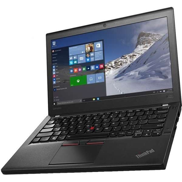 Laptop Lenovo ThinkPad X260, 12.5'' HD, Core i5-6200U 2.3GHz, 8GB DDR4, 256GB SSD, Intel HD 520, FingerPrint Reader, Win 7 Pro 64bit + Win 10 Pro 64bit, Negru