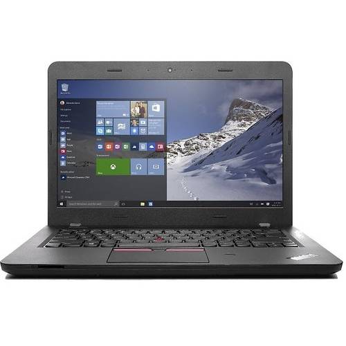 Laptop Lenovo ThinkPad E460, 14.0'' FHD, Core i5-6200U 2.3GHz, 4GB DDR3, 500GB HDD, Radeon R7 M360 2GB, Win 10 Pro 64bit, Aluminum Graphite Black