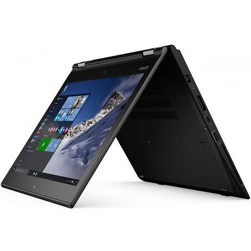 Laptop Lenovo ThinkPad Yoga 460, 14.0'' FHD Touch, Core i5-6200U 2.3GHz, 8GB DDR3, 192GB SSD, Intel HD 520, FingerPrint Reader, Win 10 Pro 64bit, Negru