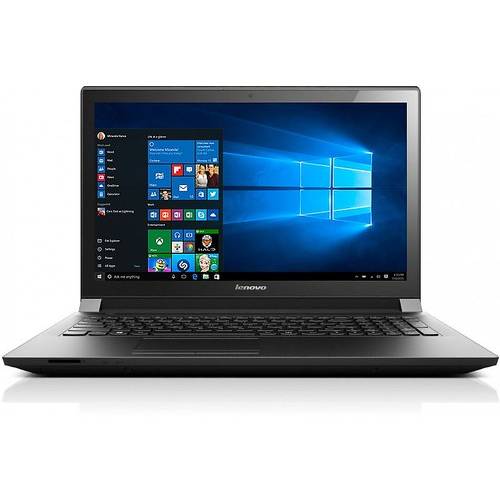 Laptop Lenovo B51-80, 15.6'' FHD, Core i5-6200U 2.3GHz, 4GB DDR3, 500GB + 8GB SSHD, Intel HD 520, FingerPrint Reader, Win 10 Pro 64bit, Negru