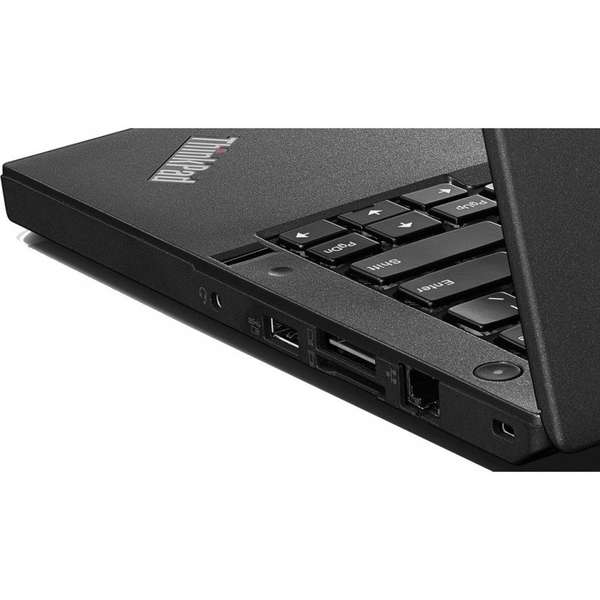 Laptop Lenovo ThinkPad X260, 12.5'' HD, Core i5-6200U 2.3GHz, 4GB DDR4, 500GB + 8GB SSHD, Intel HD 520, FingerPrint Reader, Win 7 Pro 64bit + Win 10 Pro 64bit, Negru
