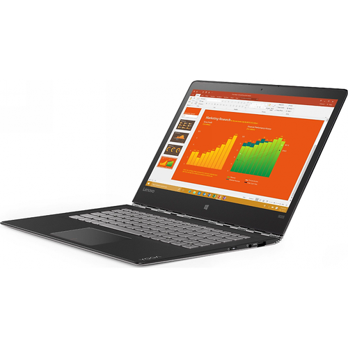 Laptop Lenovo Yoga 900S-12, 12.5'' QHD Touch, Core m5-6Y54 1.1GHz, 8GB DDR3, 256GB SSD, Intel HD 515, Win 10 Home 64bit, Argintiu