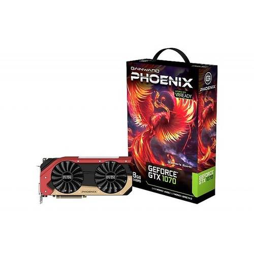 Placa video Gainward GeForce GTX 1070 Phoenix, 8GB GDDR5, 256 biti