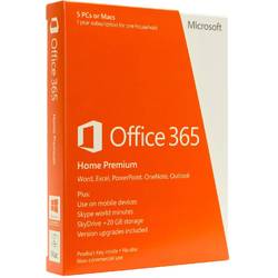 Office 365 Home Premium, Subscriptie 1 an, 5PC, Romana, Retail