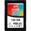 SSD SILICON POWER Slim S55, 120GB, SATA 3, 2.5''