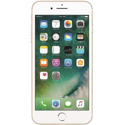 Smartphone Apple iPhone 7 Plus, Single SIM, 5.5'' LED backlit IPS Retina Capacitive Multitouch, Quad Core 2.23GHz, 3GB RAM, 32GB, Dual 12MP, 4G, iOS 10, Gold