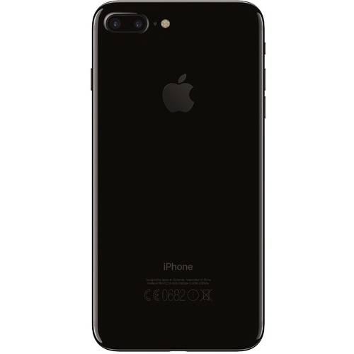 Smartphone Apple iPhone 7 Plus, Single SIM, 5.5'' LED backlit IPS Retina Capacitive Multitouch, Quad Core 2.23GHz, 3GB RAM, 128GB, Dual 12MP, 4G, iOS 10, Jet Black