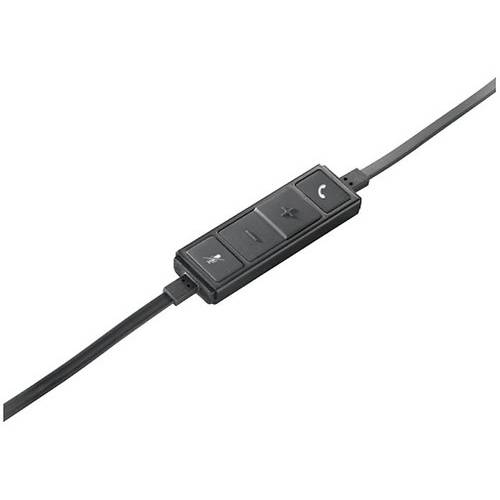 Casti Logitech H650E Stereo, USB, Negru