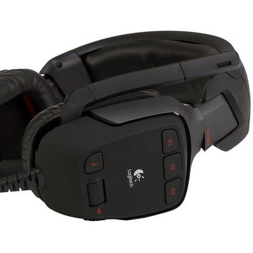 Casti gaming Logitech G35, USB, Surround Sound, Negru