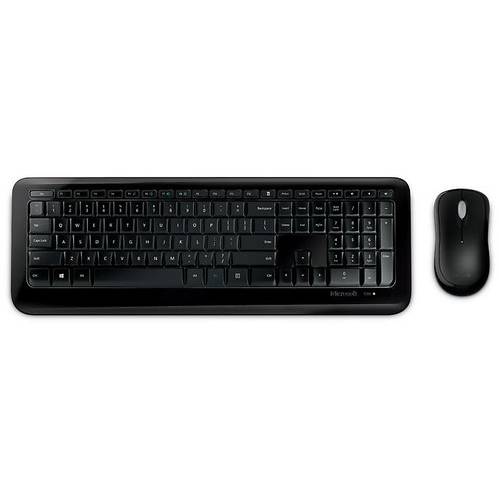 Kit Tastatura si Mouse Microsoft Wireless Desktop 850, Wireless, USB, Negru