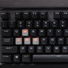 Tastatura gaming Corsair K70 RAPIDFIRE, Red LED, Cherry MX Speed, Cu fir, USB, Layout EU, Iluminata, Negru