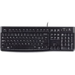 Tastatura Logitech K120, USB, Layout UK, Negru