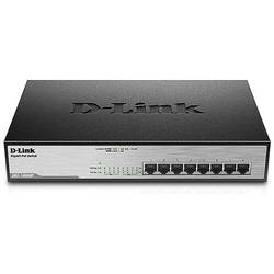 DGS-1008MP, 8 x 10/100/1000 Mbps, PoE+, Desktop