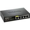 Switch D-LINK DES-1005P, 5 x 10/100 Mbps, PoE, Desktop