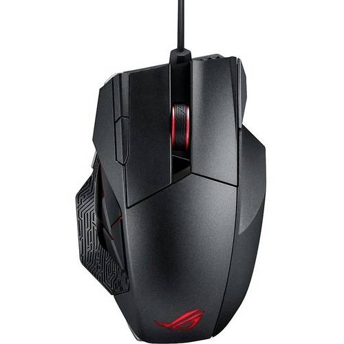 Mouse gaming Asus ROG Spatha, Wireless, Wired, Laser, 8200dpi, Negru