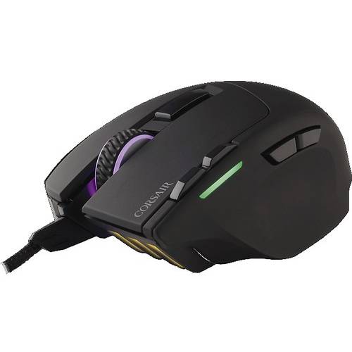 Mouse Corsair Sabre, 10000 dpi, USB, RGB, Negru