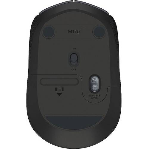 Mouse Logitech M170, Wireless, USB, Optic, 1000dpi, Gri