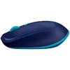 Mouse Logitech M535, Wireless, Bluetooth, Laser, 1000dpi, Albastru
