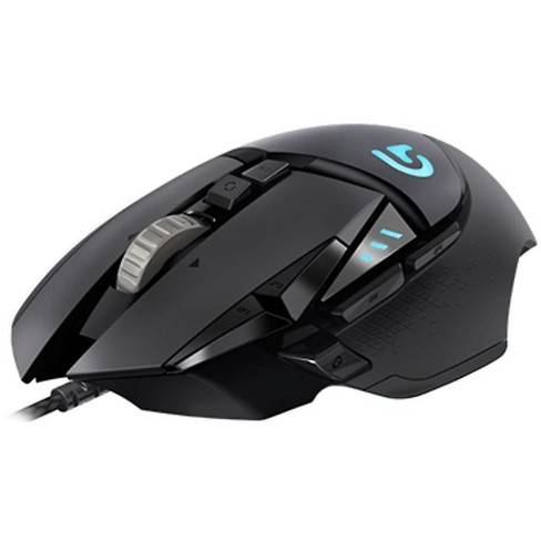 Mouse gaming Logitech G502 Proteus Spectrum RGB Tunable, USB, Optic, 12000dpi, Negru