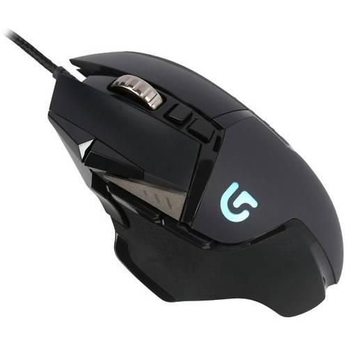 Mouse gaming Logitech G502 Proteus Spectrum RGB Tunable, USB, Optic, 12000dpi, Negru