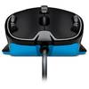 Mouse gaming Logitech G300S, USB, Optic, 2500dpi, Negru/Albastru