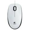 Mouse Logitech B100, USB, Optic, 800dpi, Alb