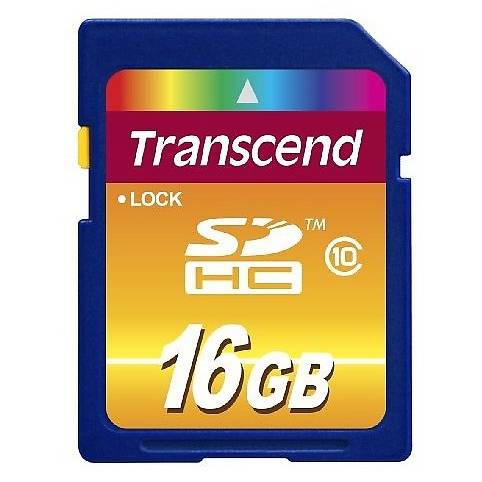 Card Memorie Transcend TS16GSDHC10 SDHC, 16GB, Class 10
