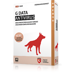 G Data Antivirus 2015, 5 PC, 1 an, Electronica