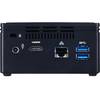 Mini PC Gigabyte BRIX GB-BACE-3000, Celeron N3000 1.04 GHz, DDR3, 2.5'' HDD, Intel HD Graphics, FreeDOS, Negru