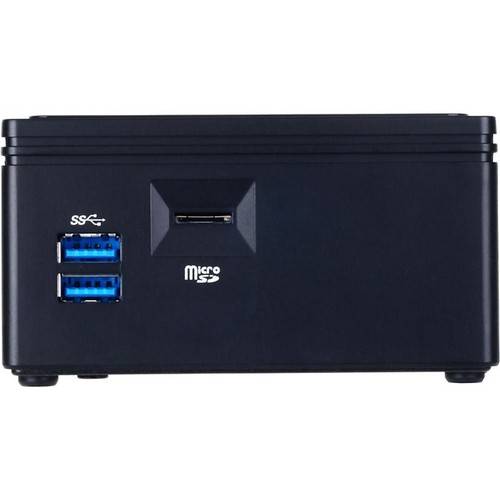 Mini PC Gigabyte BRIX GB-BACE-3000, Celeron N3000 1.04 GHz, DDR3, 2.5'' HDD, Intel HD Graphics, FreeDOS, Negru