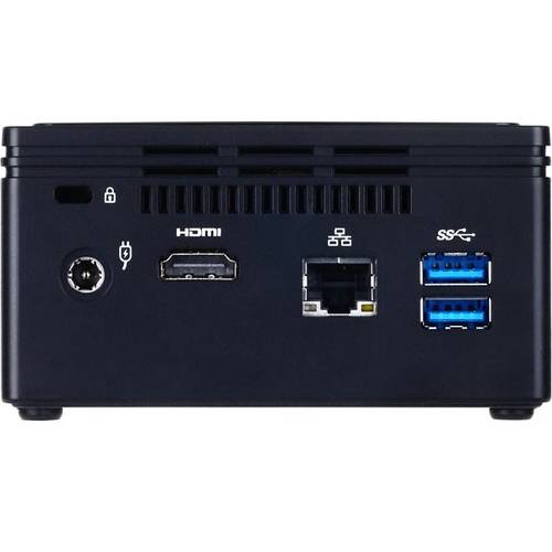 Mini PC Gigabyte BRIX GB-BACE-3000, Celeron N3000 1.04 GHz, DDR3, 2.5'' HDD, Intel HD Graphics, FreeDOS, Negru