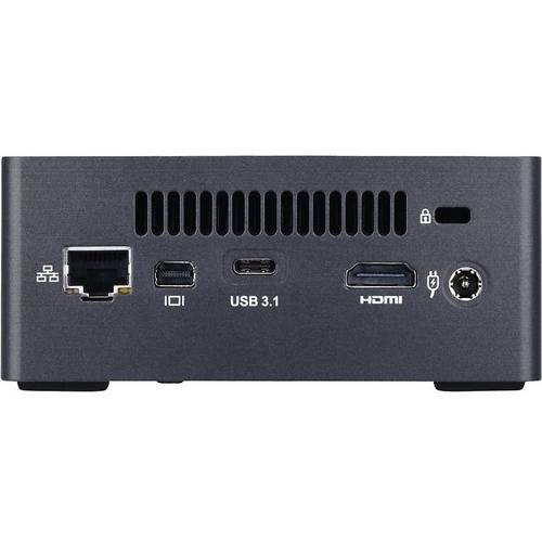 Mini PC Gigabyte BRIX GB-BSi7HT-6500, Core i7-6500U 2.5GHz, DDR4, M.2 2280 SSD, 2.5'' HDD, Intel HD 520, FreeDOS, Negru