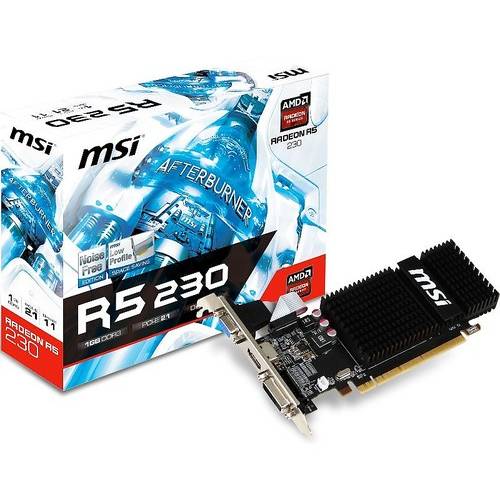 Placa video MSI Radeon R5 230, 1GB GDDR3, 64 biti, Low Profile