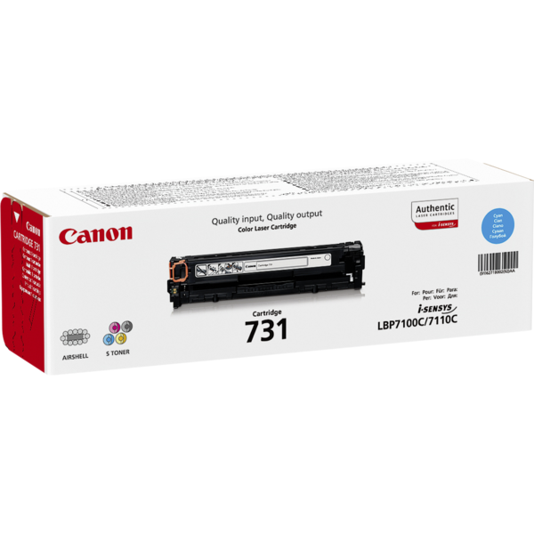 Cartus Toner LaserJet Cyan Canon CRG731C