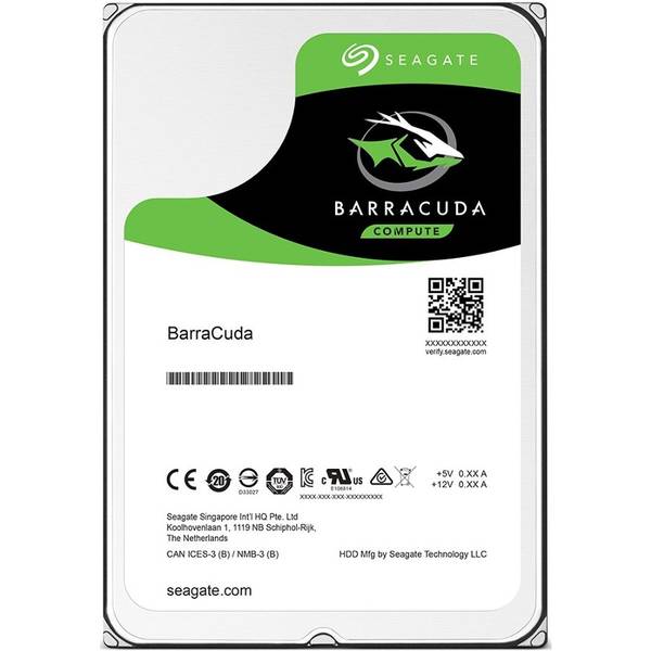 Hard Disk Notebook Seagate BarraCuda, 500GB, 5400RPM, 128MB, SATA3, ST500LM030