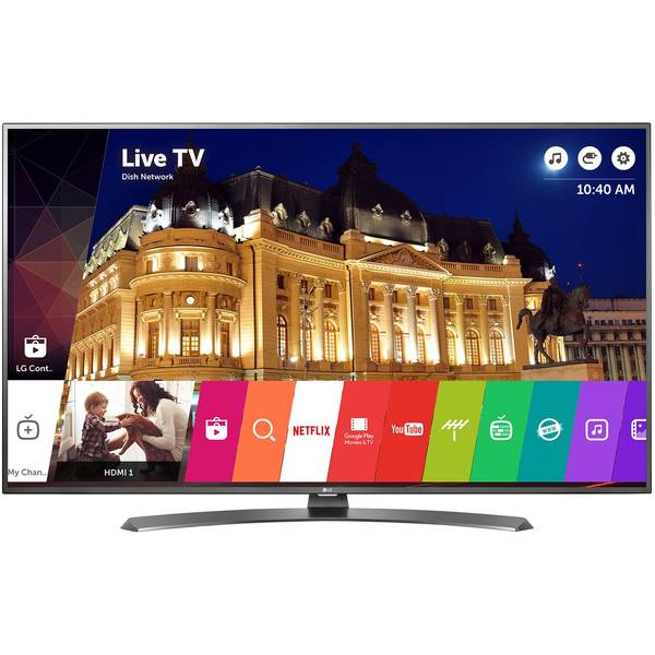 Televizor LED LG Smart TV 65UH661V, 164 cm, 4K UHD, Argintiu