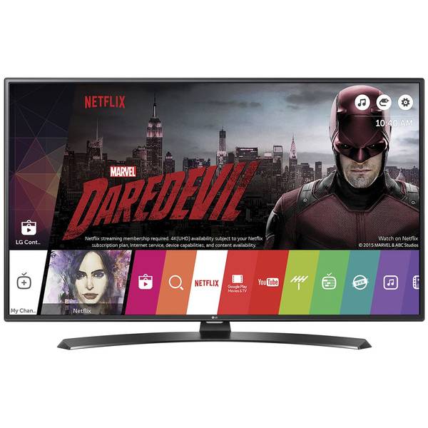 Televizor LED LG Smart TV 49LH630V, 123 cm, FHD, Negru